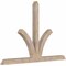 Ekena Millwork Richland Smooth Timber Gable Bracket, Douglas Fir, 108"W x 72"H x 5 1/2"D x 5 1/2"F, 16/12 Pitch GBW108X72X0606RIC00SDF - alternate 4